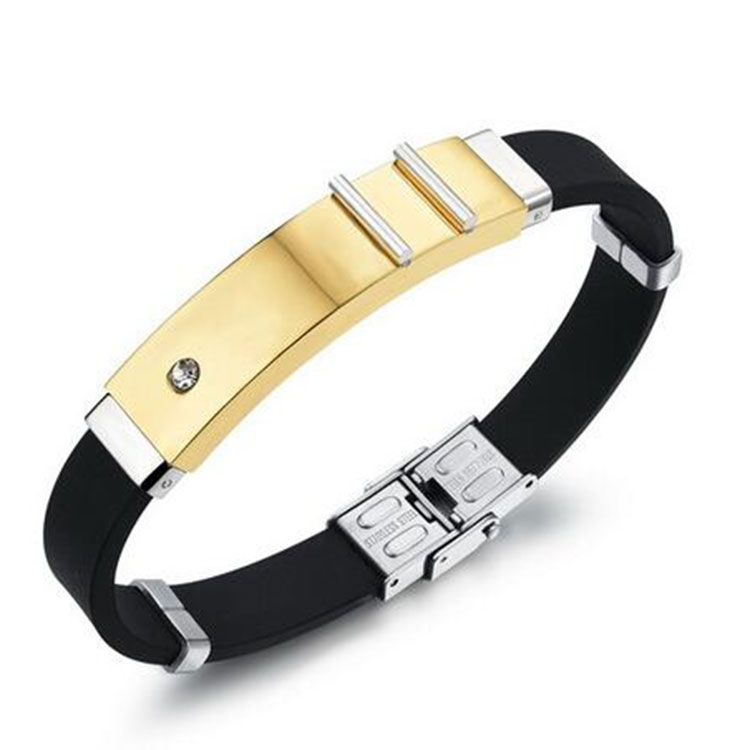 custom silicone bracelets cheap mens stainless steel custom silicone