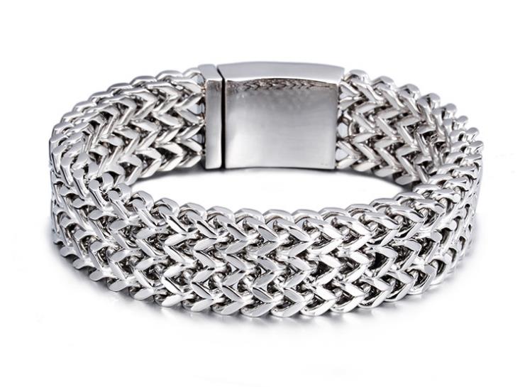 heavy stainless steel bracelet fashion heavy stainless steel bracelet