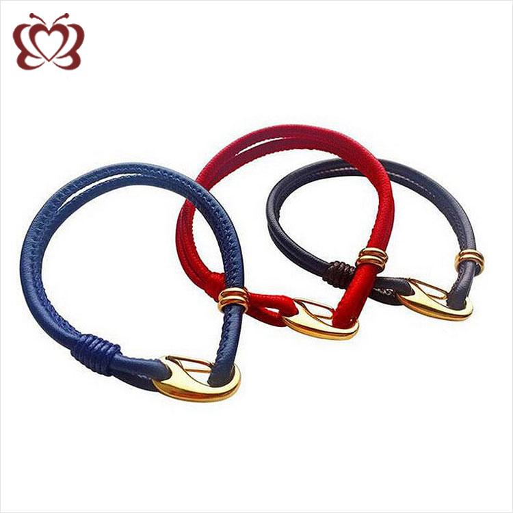 simple leather bracelet Personalized Simple Leather Bracelet for Women