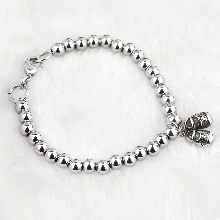 italian style charm bracelet | Stainless Steel Italian Style Charm ...