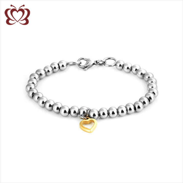 cheap charm bracelets for women | Dangle Open Heart Cheap Charm ...