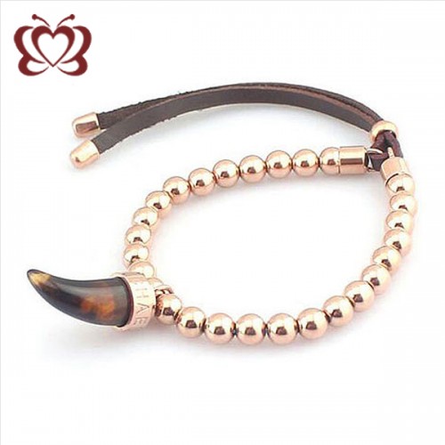 rose gold charm bracelet | cheap personalized rose gold charm bracelet wholesale