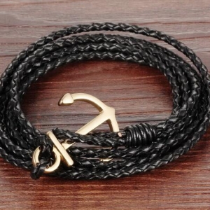 Wholesale Italian leather bracelets for men - Marlary Jewelry Company