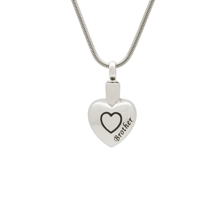 Memorial Jewelry for Loss of Father Heart Urns Pendant Memorial