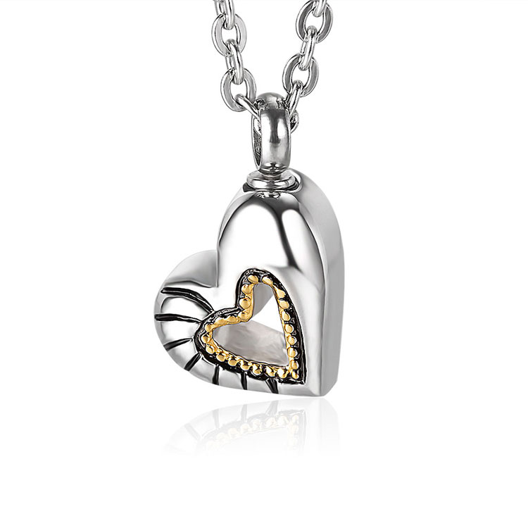 Wholesale Heart Urn Necklace for Women Cremation Jewelry Memorial ...