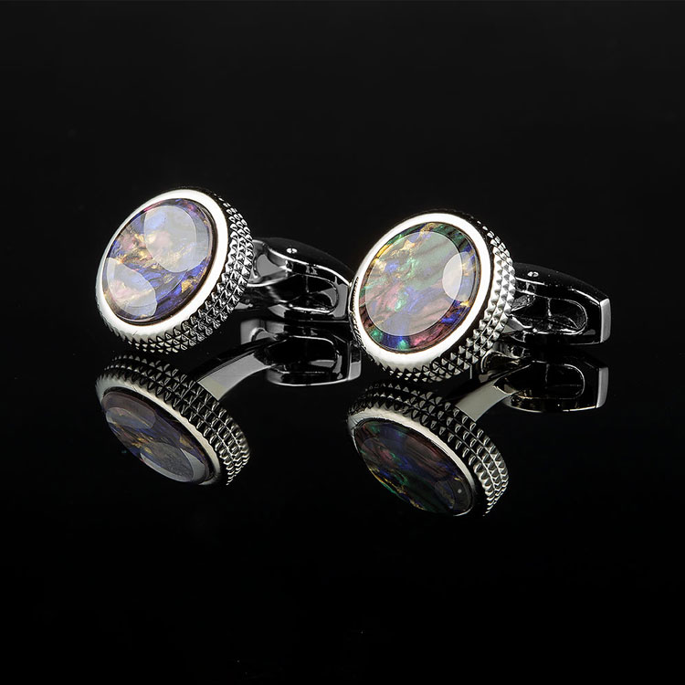 Novelty colorful cufflinks high quality men's jewelry accessories